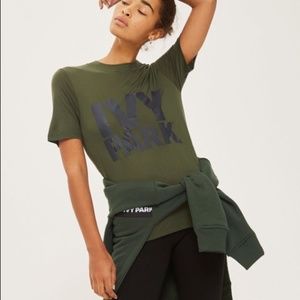 Ivy Park Green T-Shirt Size Large
